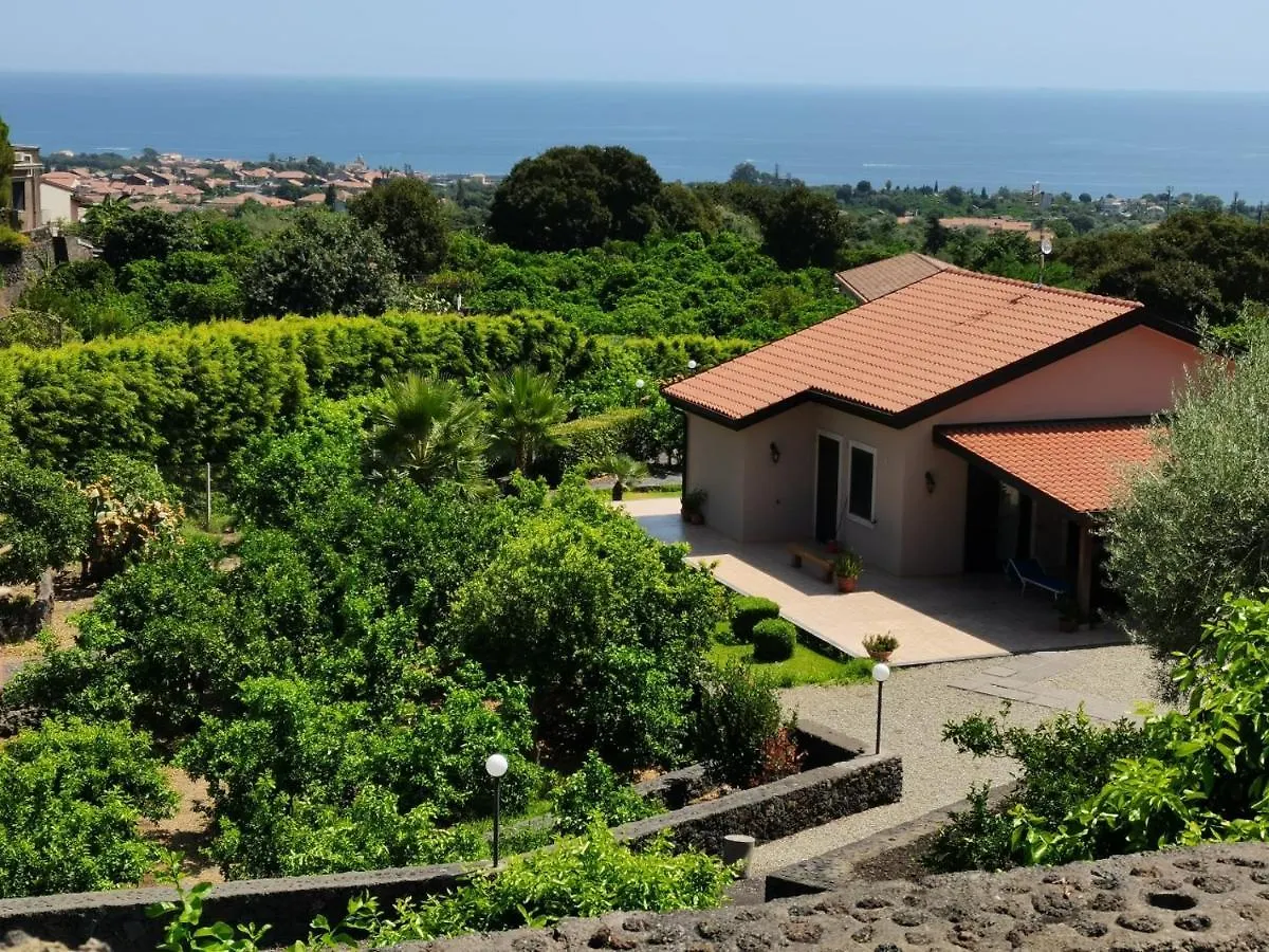 Villa Profumo Di Zagara Acireale Hébergement de vacances
